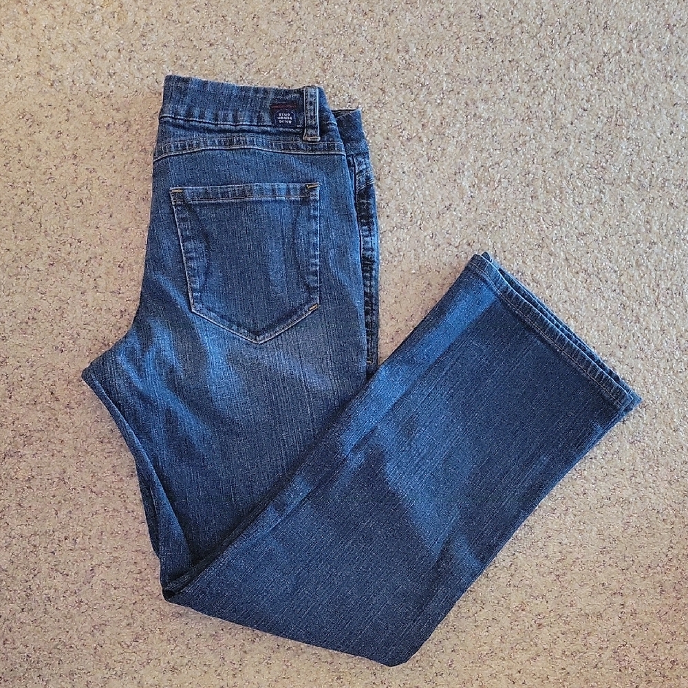 Women's Boot Cut Jeans in Blue